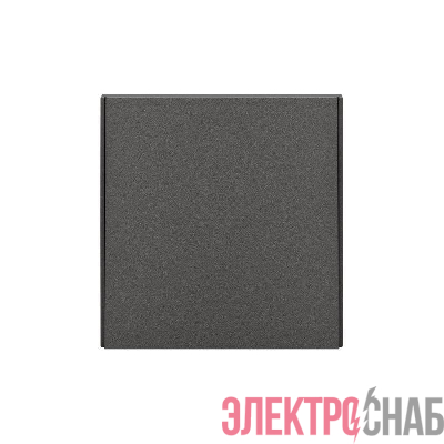 Выключатель 1-кл. СП STRONG MIELE 10А графит Kranz KR-78-0705-6