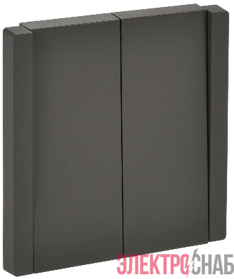 Выключатель проходной 2-кл. СП FORTE&PIANO 10А FP307 сер. IEK FP-V22-0-10-1-K03