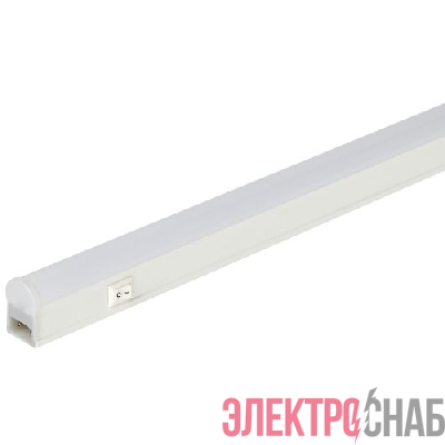 Светильник светодиодный LLED-01-12W-4000-W 12Вт 4000K L872мм линейный с выключателем Эра Б0017426
