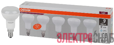 Лампа светодиодная LED Value LVR60 7SW/865 230В E14 2х5 (уп.5шт) OSRAM 4058075583993