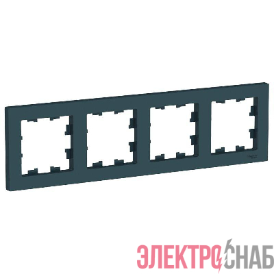 Рамка 4-м AtlasDesign универс. изумруд SE ATN000804