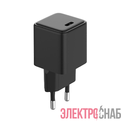 Устройство зарядное сетевое с одним портом USB-C 30Вт GaN Rexant 18-2205