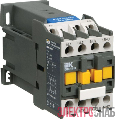 Контактор КМИп-11810 18А 220В/АС3 1НО IEK KMD11-018-220-10