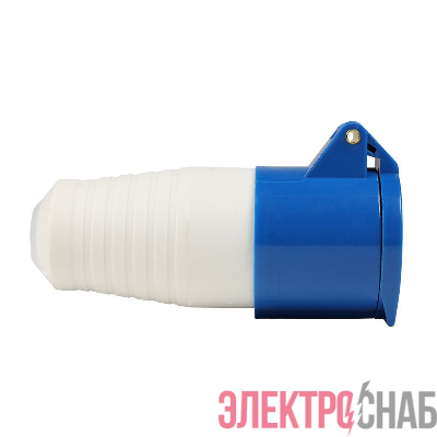 Розетка кабельная 223 32А 220AC 2P+PE 6ч IP44 КЭАЗ 222745