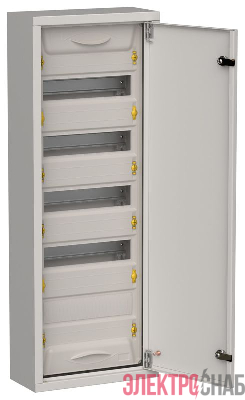 Корпус ЩРн-60 (1х60) TITAN 5 835х310х140 IP31 метал. сер. IEK TI5-50-N-060-31-7035