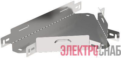 Разветвитель Т-образный 50х100 0.6мм ESCA 3 IEK ES3-RT-050-100-06