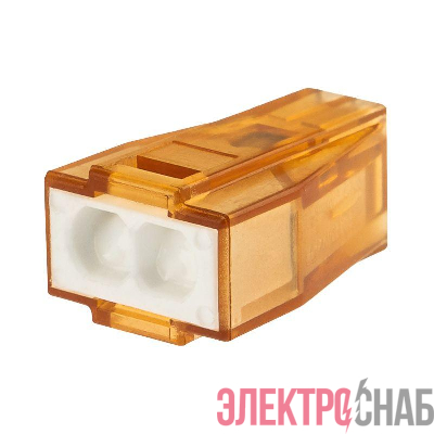 Экспресс-Клемма СМК 773-602 с пастой 2-проводная 0.75-4кв.мм (уп.50шт) Rexant 07-5274