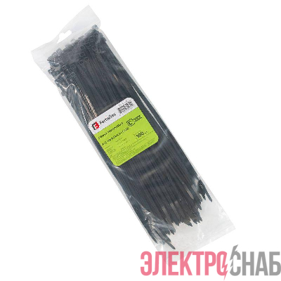 Хомут нейлоновый КСС MULTILOCK 5х300 черн. (уп.100шт) Fortisflex 102321