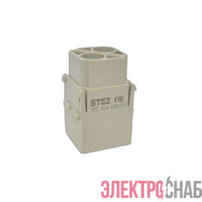 Вставка контактная модульная HDC-MOD-100AFC СТЭЗ 187150157