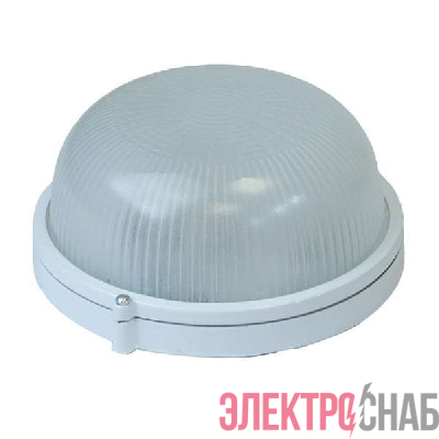 Светильник &quot;Банник&quot; НБП 03-60-001 1х60Вт E27 IP54 230В -45…+130град.C круг бел. Свет Витебск 0107-00150