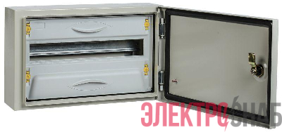 Корпус металлический ЩРн-18з-1 У2 IP54 PRO IEK MKM16-N-18-54-ZU