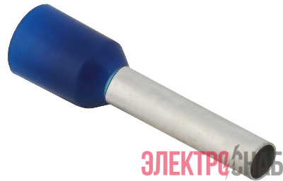Наконечник НШВИ 2.5-12 темн. син. (уп.20шт) IEK UGN11-D25-012-020