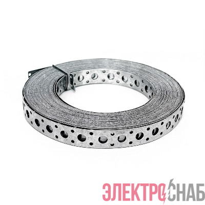 Лента монтажная перфорир. ЛМП 20х0.55 прямая для прямого монтажа (уп.25м) Промрукав PR08.3831