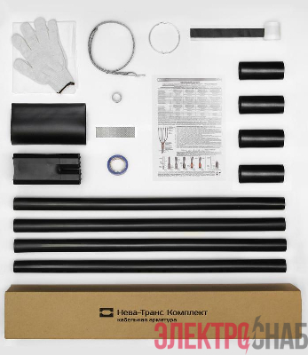 Муфта кабельная концевая универс. 1кВ 1ПКВ(Н)Тпб-4х(150-240) без наконечн. Нева-Транс Комплект 22020136