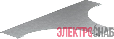 Крышка разветвителя лестн. T-образ. осн. 600мм R600 HDZ LESTA IEK CRT05D-4-600-10-HDZ