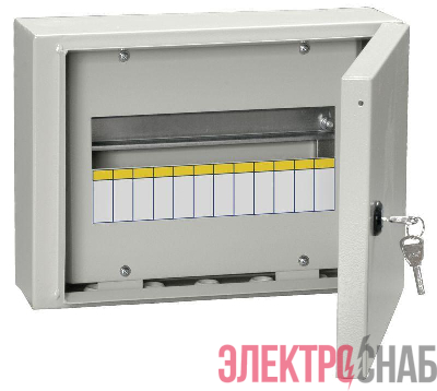 Корпус ЩРн-12 TITAN 3 240х330х120мм IP54 метал. IEK MKM11-N-12-54-Z