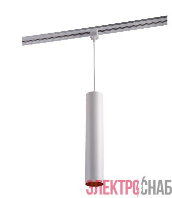 Светильник светодиодный трековый PTR 2310 10Вт 4000К IP40 30град. 400мм на подвесе 1м WH бел. Pro JazzWay 5031500