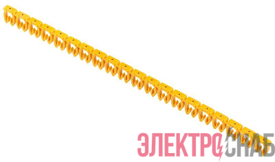 Маркер открытого типа KE 4-6кв.мм символ "." (уп.200шт) IEK UMK-KE3-14