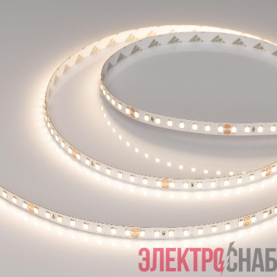 Лента светодиодная RT-A128-8mm 24V Warm 3500К 10Вт/м IP20 высок. эффект. 150 лм/Вт (уп.5м) Arlight 0387571