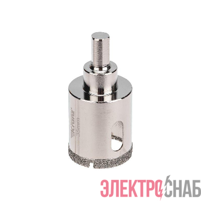 Коронка алмазная 38мм по керамограниту с центровочным сверлом Kranz KR-92-0027
