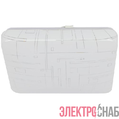 Светильник светодиодный Классик SPB-6-24 Nancy S квадратный потолочный без ДУ ЭРА Б0051093