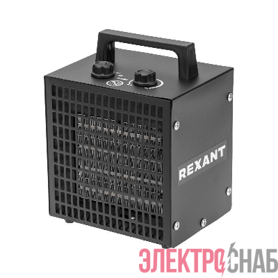 Пушка тепловая электрическая квадратная PTC 2кВт Rexant 60-0041