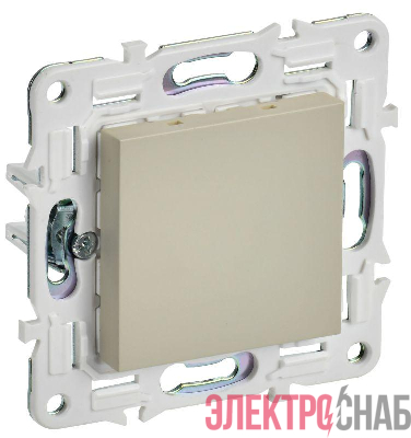 Заглушка с суппортом SKANDY SK-C01B беж. IEK SK-PL10-K10