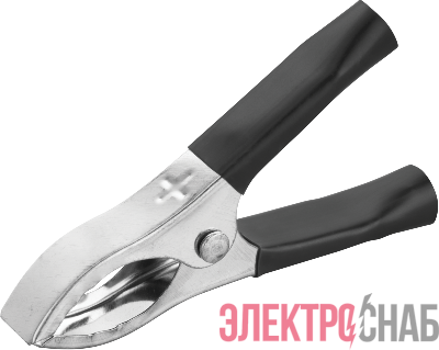 Зажим "крокодил" 30А 80 859 OAC-30A-75-B25 черн. ОНЛАЙТ 80859