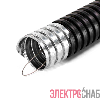 Металлорукав МРПИнг 16 с протяжкой (уп.50м) Fortisflex 87676