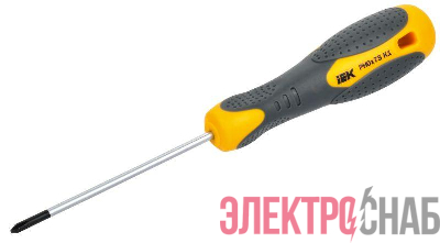Отвертка крестовая Ph0х75мм K1 ARMA2L 3 IEK A2L3-SC10-K1-PH-00-075