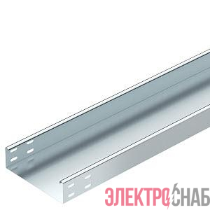 Лоток листовой неперфорированный 300х60 L3000 сталь 0.7мм LKSU 630 FS RU оцинк. (аналог 50х300) OBO 6048948