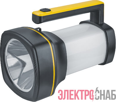 Фонарь-прожектор аккумуляторный 95 568 NPT-SP38-ACCU прожектор/кемпинг 1LED 10W+34SMD 6Вт 4хli-ion 1.2А.ч Navigator 95568