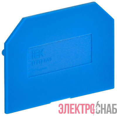 Заглушка ARMAFIX для CTS 6/10кв.мм син. IEK YCT10-00-K07-006-ZGL