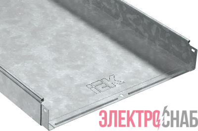 Лоток листовой неперфорированный 400х80 L3000 сталь 1.2мм HDZ IEK CLN10-080-400-120-3-M-HDZ
