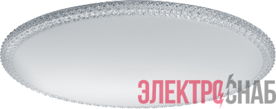 Светильник светодиодный 95 857 NLF-C-030-07 48Вт 4000К IP40 3840лм 375х58мм круглый хрусталь NAVIGATOR 95857
