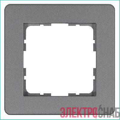 Рамка 1-м G-Flex алюм. Jasmart G1101S