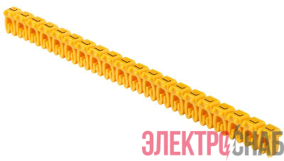 Маркер открытого типа KE 0.75-1.5кв.мм символ "L" (уп.200шт) IEK UMK-KE1-L