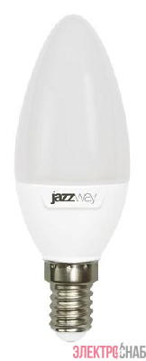 Лампа светодиодная PLED-SP 9Вт C37 4000К нейтр. бел. E14 E JazzWay 5019034