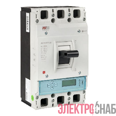 Выключатель автоматический 3п 630А 50кА AV POWER-3/3 ETU6.0 AVERES EKF mccb-33-630-6.0-av