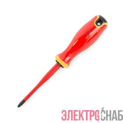 Отвертка диэлектрическая PZ2х100 СЛИМ КВТ 103010