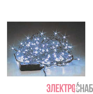 Гирлянда ILD200C-GW 200LED 20м 8 реж. бел. SHlights 4690601041906