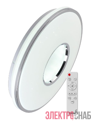 Светильник светодиодный PREMIUM ORION 75Вт 230В 3000-6500К 6000лм IP40 492х87мм настенно-потолочный управляемый с пультом ДУ КОСМОС KSOrio75W