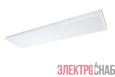 Светильник светодиодный ДПО CP 20 C 36W OP 940 W30L120 295х1195х42мм 36Вт 4000К IP40 Ra90 накладной панель бел. Русский Свет 14062023247