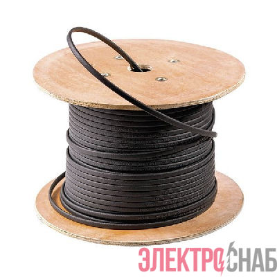 Кабель нагревательный саморег. SRL40-2CR 40Вт/м полиолефин 50м EKF SRL40-2CR-50