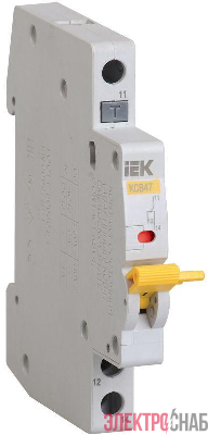 Контакт состояния КСВ47 на DIN-рейку IEK MVA01D-AK-1