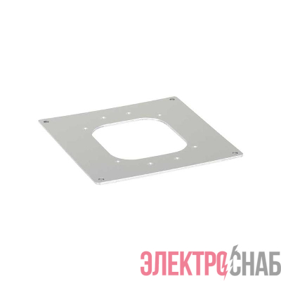 Накладка-адаптер для установки мини-колон K45 Simon Connect алюм. ALKA02-8