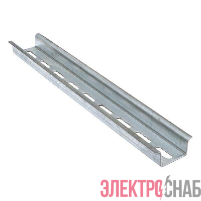 DIN-рейка перфорированная 35х15мм L600 1.5мм усилен. PROxima EKF tdr-0.6