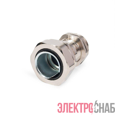 Ввод кабельный для металлорукава латунный ВК-М32(13-18мм)-МР25 Fortisflex 89107