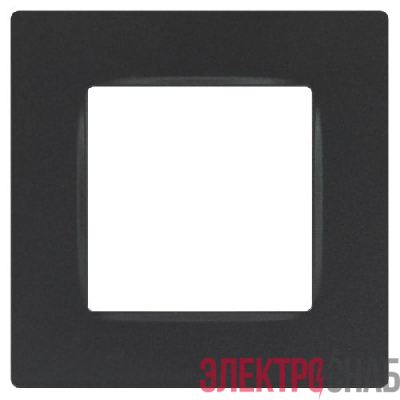 Рамка 1-м 12-5201-12 Классик графит Эра Б0067785