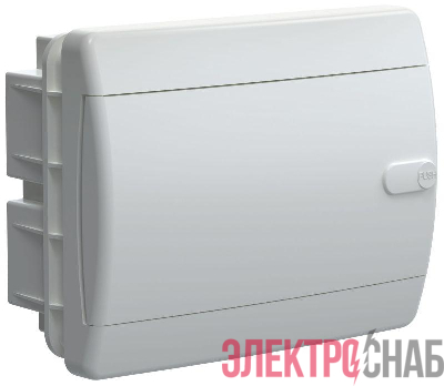 Корпус ЩРВ-П-8 UNION Compact IP41 бел. дверь пластик. IEK UIC-KP13-V-08-41-K01